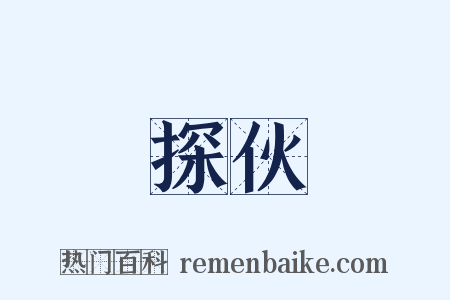 探伙是什么意思的图片